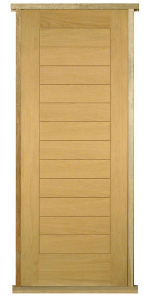 Malmo Prehung Solid Oak External Door